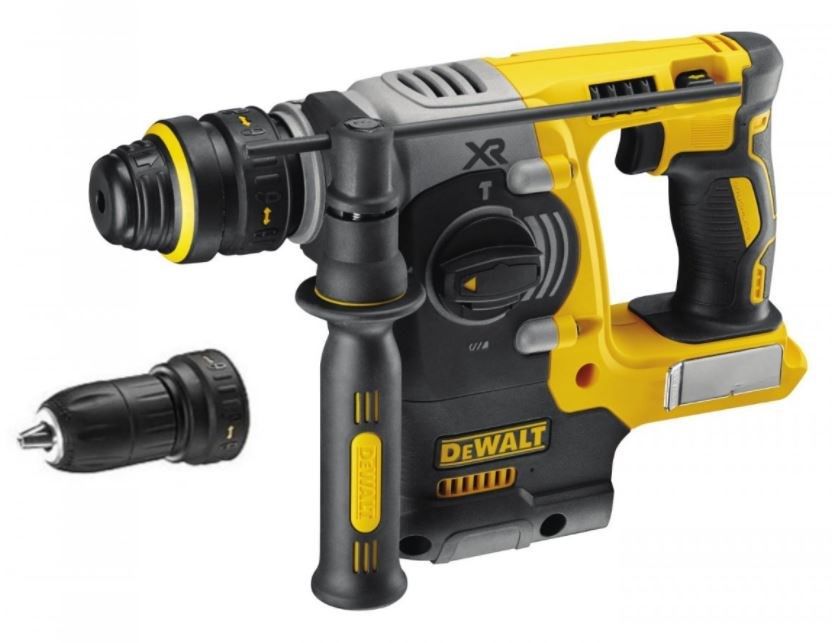 Rotary hammer drill 18V XR BL  dim. handle