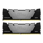 Memorie Kingston FURY Renegade 64 GB DDR4 3600 MHz CL18, kit 2 x 32 GB, XMP 2.0, Negru-argintiu