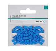 Accesoriu decorativ pt. carcasa DeepCool  PIXEL BU , silicon, 5.4x5.4x4mm, pachet 100 buc, albastru,  R-PIXEL-BU100-G-1  6933412796749