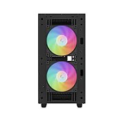 CARCASA DeepCool  CH360 , Mini Tower, ATX, fara sursa, 3xfan, USB 3.2 gen 1 x 1, USB 2.0 x 2, audio, PSU shroud, 4 sloturi expansiune, iluminare ARGB, negru,  R-CH360-BKAPE3-G-1  (timbru verde 0.24lei)
