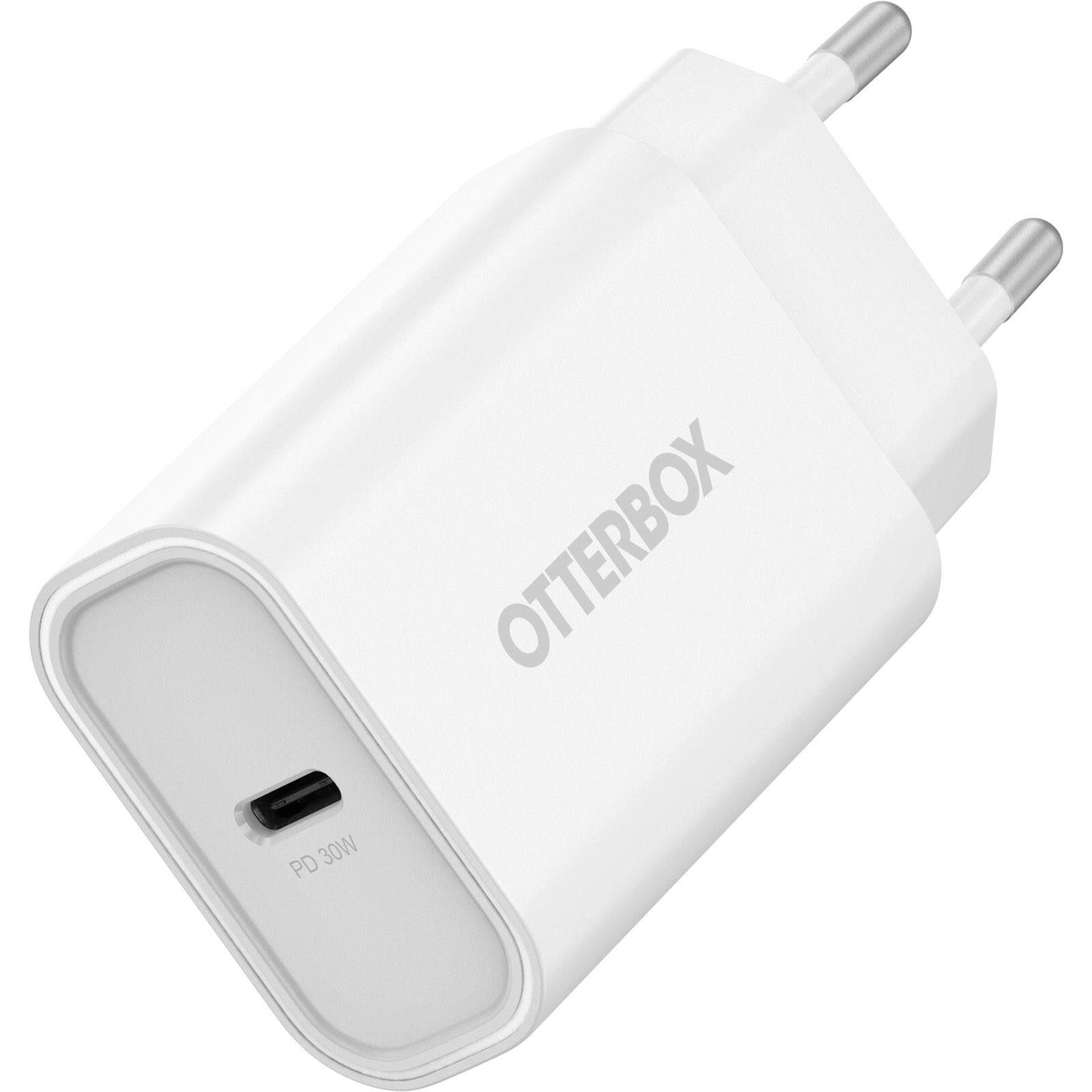 OB STANDARD EU WALL CHARGER 30W/- 1X USB-C 30W USB-PD WHITE