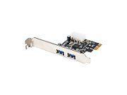 LANBERG PCE-US3-002 Lanberg PCI Express->USB 3.1 GEN1 2-PORT + Low profile