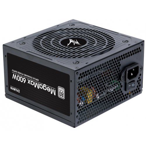 SURSA Zalman  TXII , 600W,  certificare 80 Plus , non-modular,  fan 120mm, negru,  ZM600-TXII  (timbru verde 2 lei)