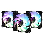 Ventilator Zalman ZM-IF120A3 ,120 x 120 x 25 mm ,1200 rpm ,Negru + Alb ,ARGB 
