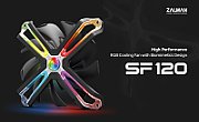 Ventilator Zalman ZM-SF120 ,120 x 120 x 25 mm ,800-1500 RPM ,Negru ,RGB 