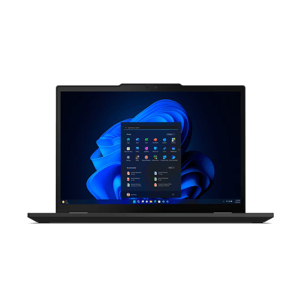 Laptop Lenovo ThinkPad X13 2-in-1 Gen 5, 13.3 inch 1920 x 1200 Touchscreen, Intel Core Ultra 7 155U (12 C / 14 T, 4.8 GHz, 12 MB cache), 32 GB LPDDR5X, 1 TB SSD, Intel Graphics, Windows 11 Pro