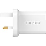OB STANDARD UK WALL CHARGER 20W/- 1X USB-C 20W USB-PD WHITE