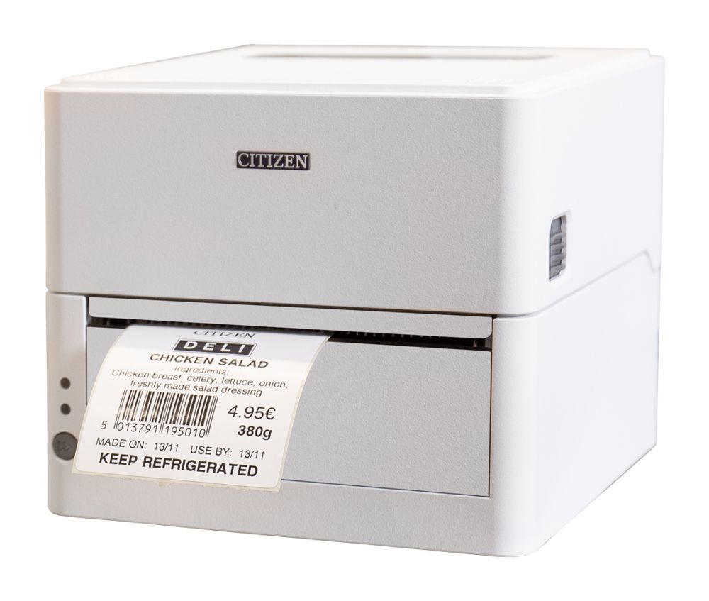 CL-H300SV Printer Silver Ion, USB, White, EN Plug: space for Optional I/F