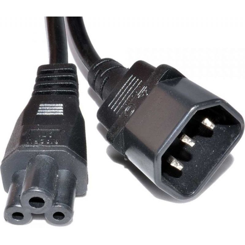 AC POWER CORD, TYPE C5 TO C14/CONVERTER CABLE US CANADA