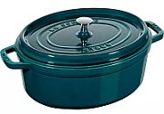 Staub Oval Cast Iron Pot - 5.5 ltr  Marine