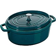 Staub Oval Cast Iron Pot - 5.5 ltr  Marine