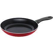frying pan plate 26 cm red