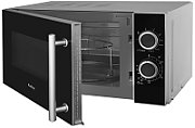 Amica AMGF20M1GS microwave Countertop Grill microwave 20 L 700 W Black  Silver