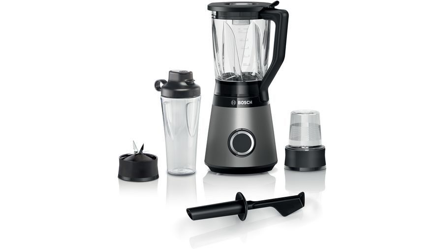 Bosch | Blender | VitaPower MMB6172S | Tabletop | 1200 W | Jar material Glass | Jar capacity 1.5 L | Silver/Black