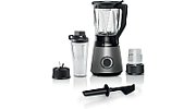 Bosch | Blender | VitaPower MMB6172S | Tabletop | 1200 W | Jar material Glass | Jar capacity 1.5 L | Silver/Black