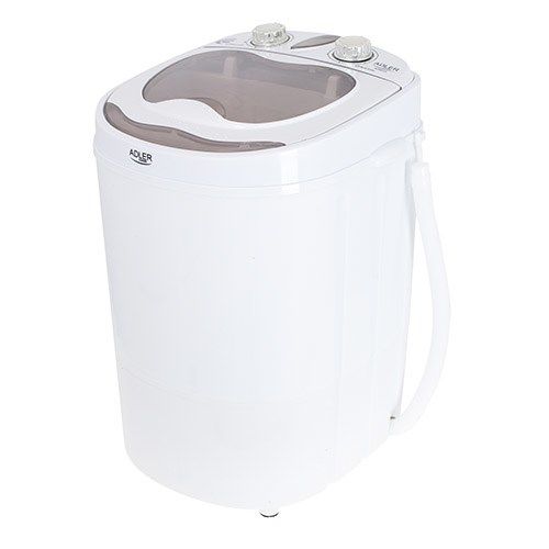 Adler AD 8055 washing machine Top-load 3 kg Cream  White