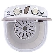 Adler AD 8055 washing machine Top-load 3 kg Cream  White