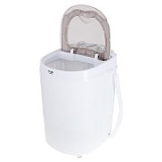 Adler AD 8055 washing machine Top-load 3 kg Cream  White