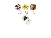 Kenwood KVC65.001WH food processor 1200 W 5 L Stainless steel  White Built-in scales