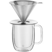 Set: coffee dripper + Zwilling Coffee glass