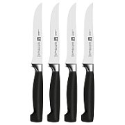Set of 4 Zwilling Four Star Steak Knives