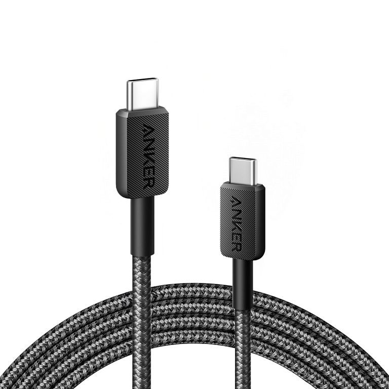 Anker 322 USB cable 1.8 m USB C Black