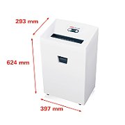 HSM Pure 420 shredder  35 l  3 9 mm