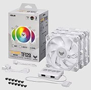 Ventilator Asus 90DA0033-B09030 ,120 x 120 x 25 mm ,250 - 1900 RPM ,Alb ,RGB 