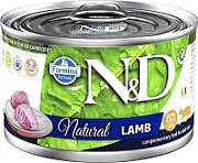 FARMINA N&D Cat Natural Lamb- wet cat food - 140 g