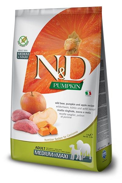 Farmina Pet Food BOAR AND APPLE ADULT MEDIUM & MAXI
