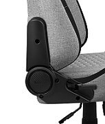 Aerocool CROWNASHGR  Ergonomic Gaming Chair  Adjustable Cushions  AeroWeave Technology  Grey