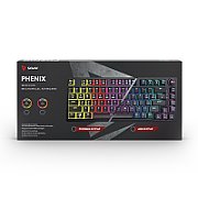 SAVIO PHENIX Wireless mechanical keyboard  Gateron Red Pro  ABS