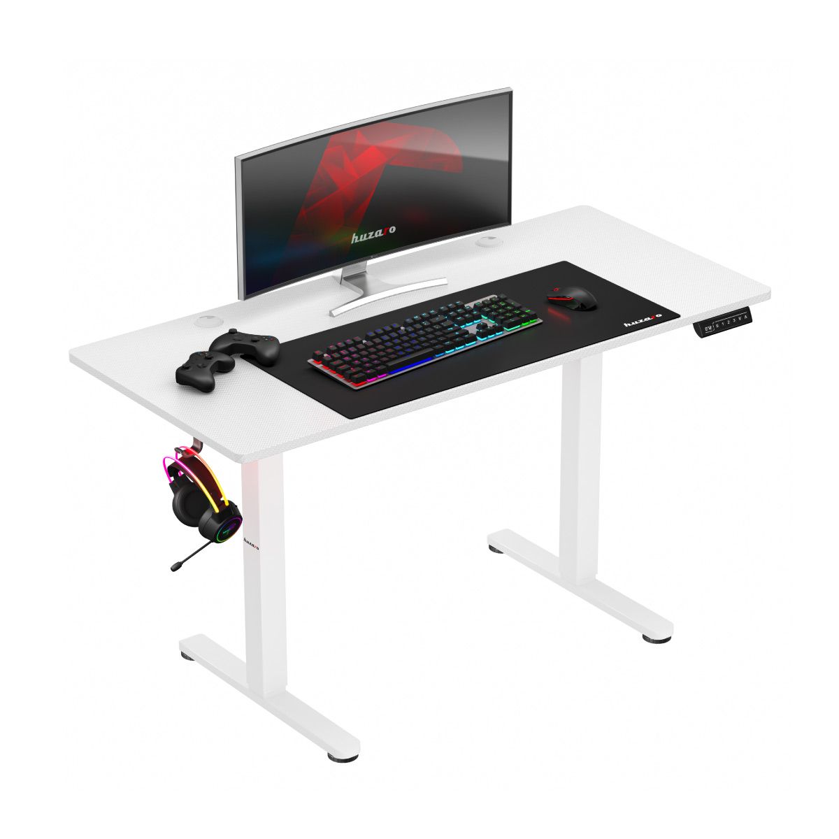 Gaming desk Huzaro Hero 8.2 White