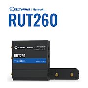 No-N Teltonika RUT260 | Industrial LTE Router | Cat.6  2x LAN 100Mbps WiFi 2.4GHz  RUT260 000000