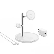 Stacja magnetyczna MagGo 15W 3-in-1 Czarna