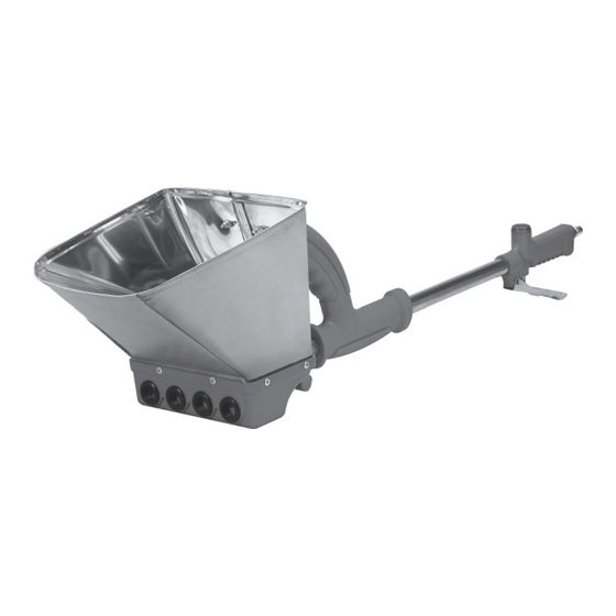 YATO PLASTER GUN / PNEUMATIC WALL PLASTERER