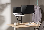 Gembird MA-DA-04 monitor mount / stand 81.3 cm (32 ) Black Desk