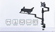 Gembird MA-DA-04 monitor mount / stand 81.3 cm (32 ) Black Desk