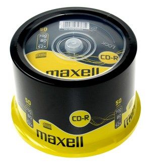 MAXELL CD-R 700 MB 52x80 min  blister  płyta