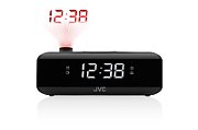 JVC radio alarm clock RA-E211B black