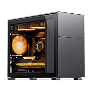 Jonsbo D31 Micro-ATX Case  Tempered Glass - black