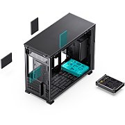 Jonsbo D31 MESH Screen Micro-ATX Case  Tempered Glass - black