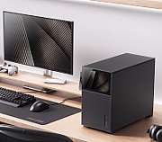 Jonsbo D31 MESH Screen Micro-ATX Case  Tempered Glass - black