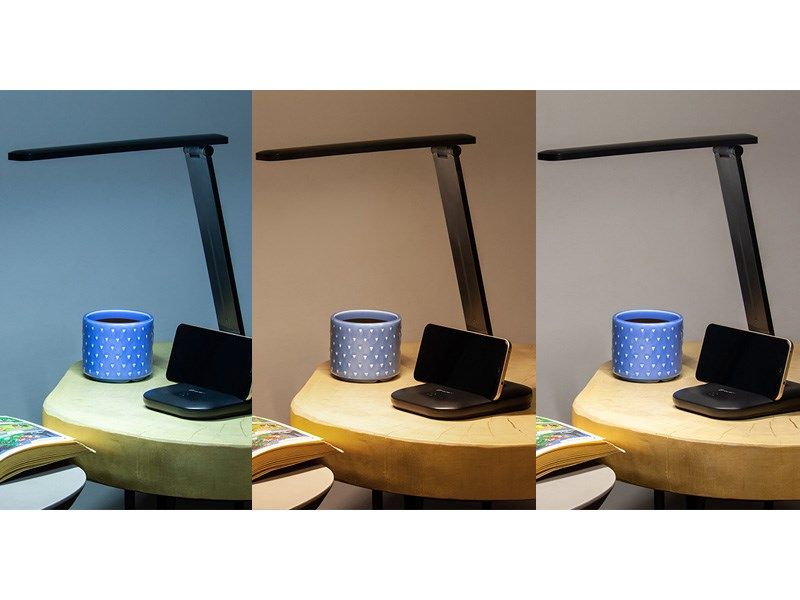 Tracer LED desk lamp Negra black TRAOSW47185