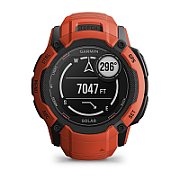 Garmin Instinct 2X Solar 2.79 cm (1.1 ) MIP 50 mm Digital 176 x 176 pixels Touchscreen Red GPS (satellite)
