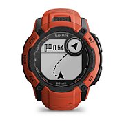Garmin Instinct 2X Solar 2.79 cm (1.1 ) MIP 50 mm Digital 176 x 176 pixels Touchscreen Red GPS (satellite)