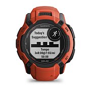 Garmin Instinct 2X Solar 2.79 cm (1.1 ) MIP 50 mm Digital 176 x 176 pixels Touchscreen Red GPS (satellite)