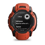 Garmin Instinct 2X Solar 2.79 cm (1.1 ) MIP 50 mm Digital 176 x 176 pixels Touchscreen Red GPS (satellite)