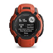 Garmin Instinct 2X Solar 2.79 cm (1.1 ) MIP 50 mm Digital 176 x 176 pixels Touchscreen Red GPS (satellite)
