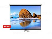 Maclean projection screen  auto-lock  matte white  wall or ceiling  100   4:3  200x150  MC-594